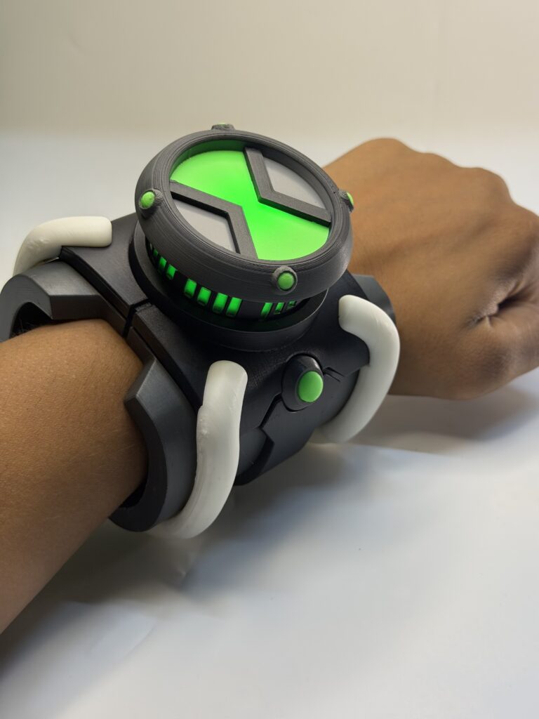 Ben 10 Classic Omnitrix - Pop Up LED Watch Replica 3D Printed Prop